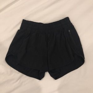 Black Lululemon Tracker Short